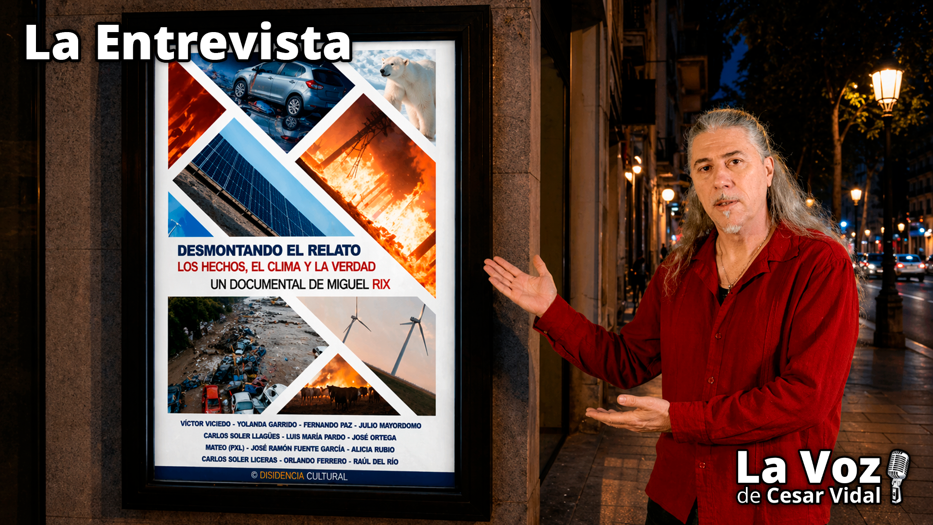 Miguel Rix presenta “Desmontando el Relato”: clima, DANA e incendios en España