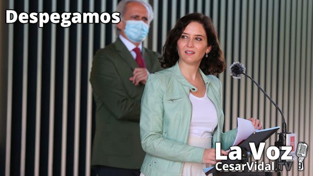 Saqueo en pensiones, Ayuso vacuna con...