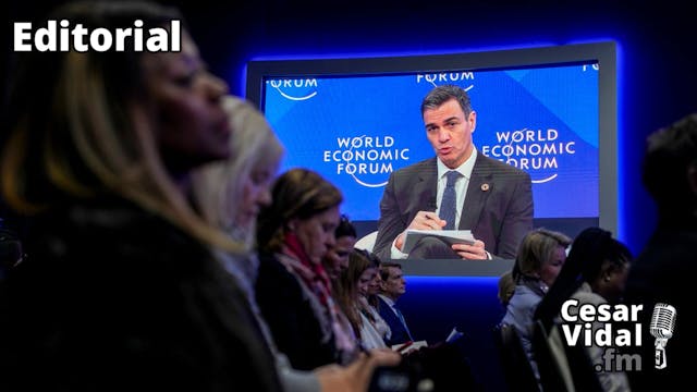 Sánchez triunfa en Davos - 23/01/25