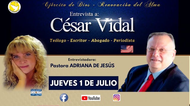 César Vidal entrevistado por la Pasto...