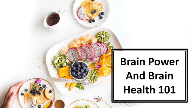 Dr Mac's Brain Health Workshop 1