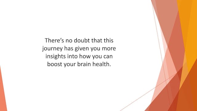 Dr Mac's Brain Health Workshop 9