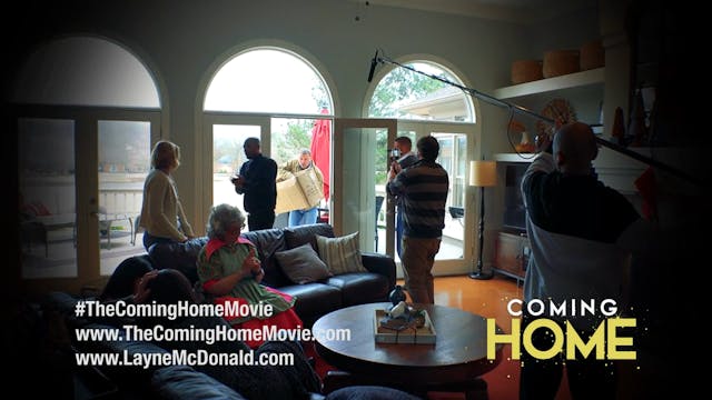 Coming Home - Behind the Scenes - Episode 17 - Living Room Location Shoot