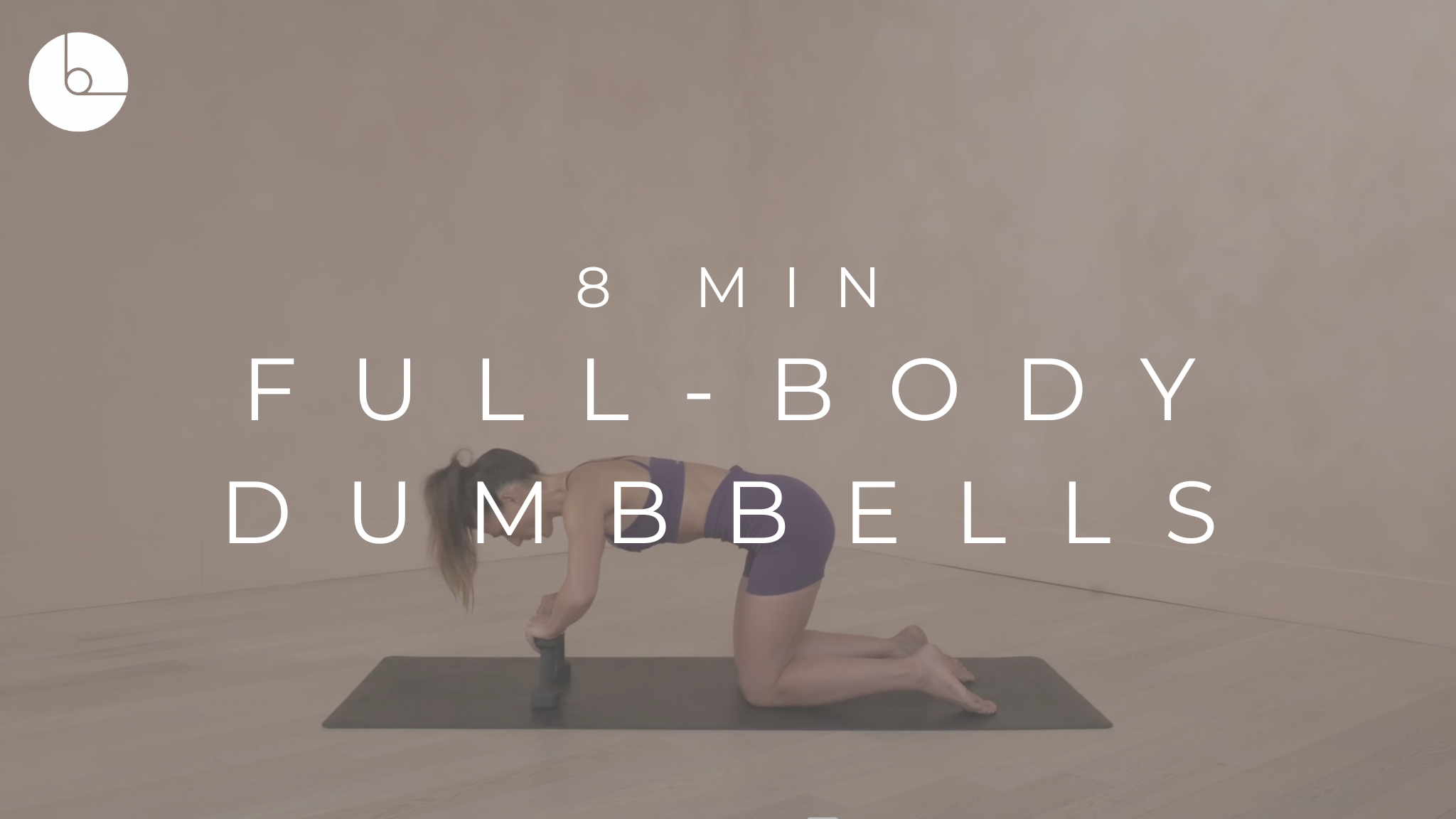 8 MIN : DUMBBELL FULL-BODY
