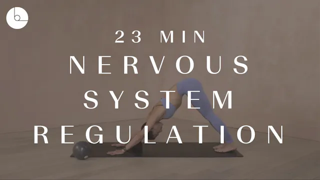 23 MIN: NERVOUS SYSTEM REGULATION