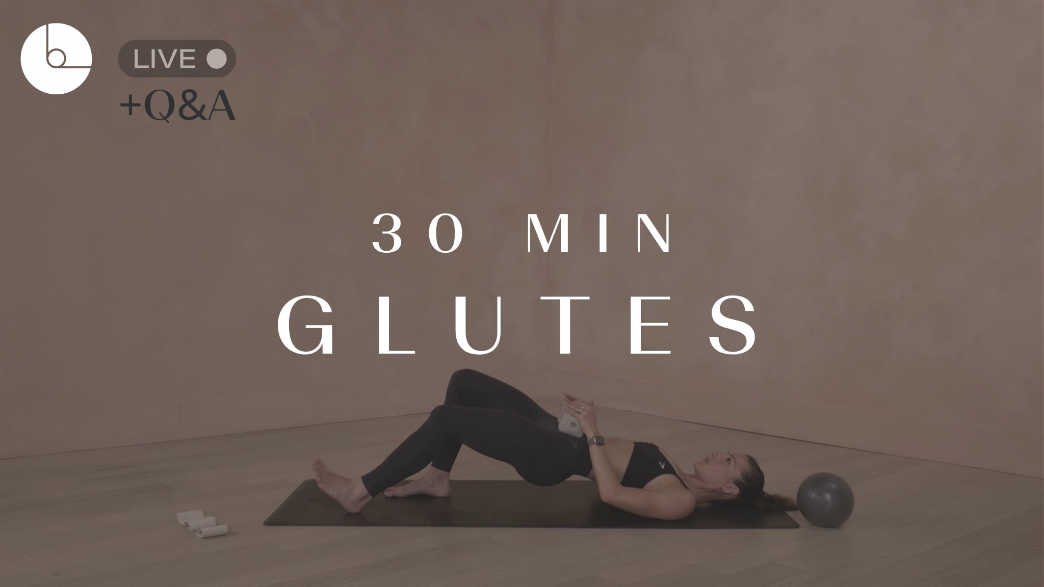New Live Replay! 30 min: Glutes