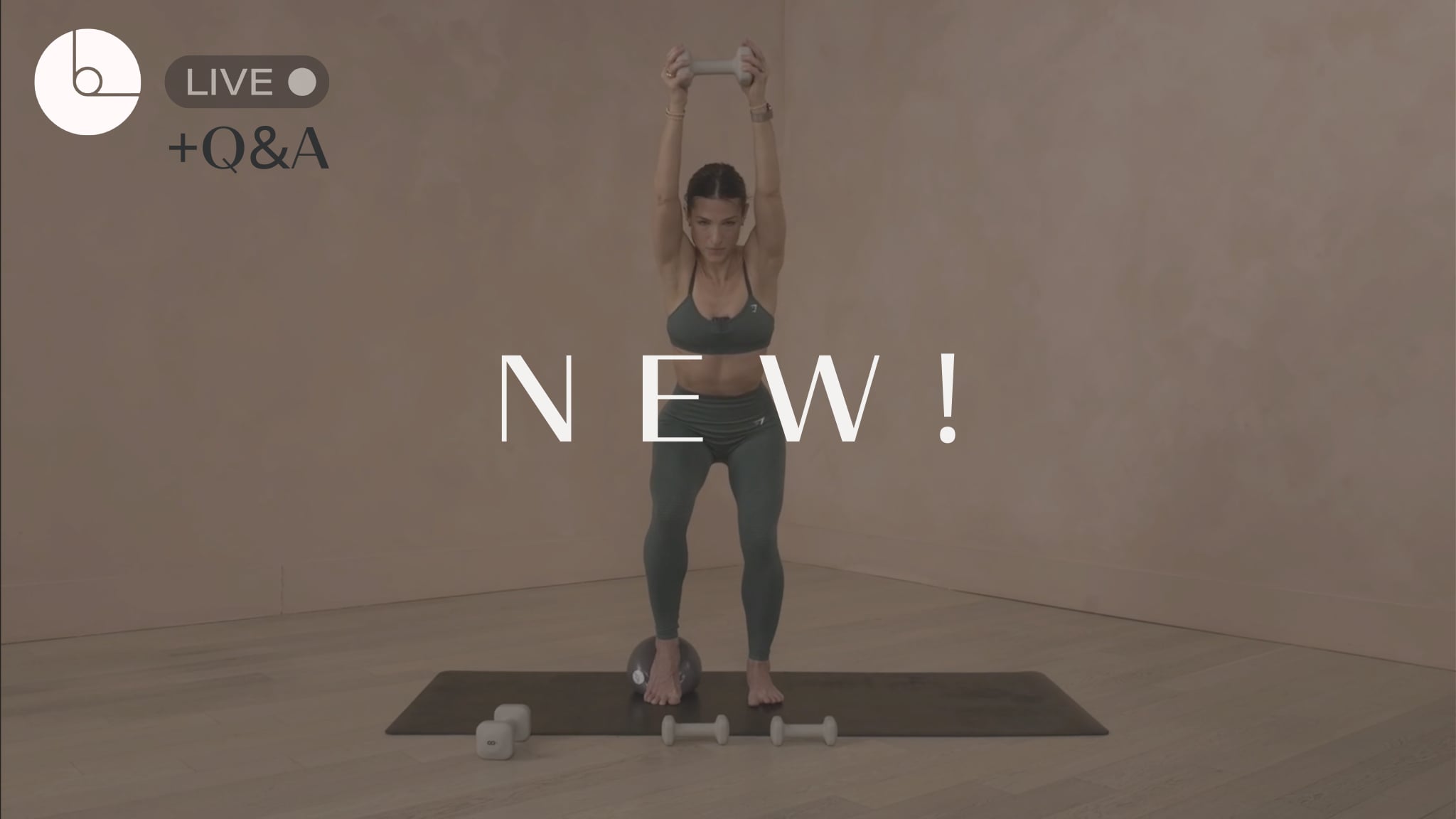 NEW LIVE REPLAY! 45 MIN : STRENGTH & MOBILITY