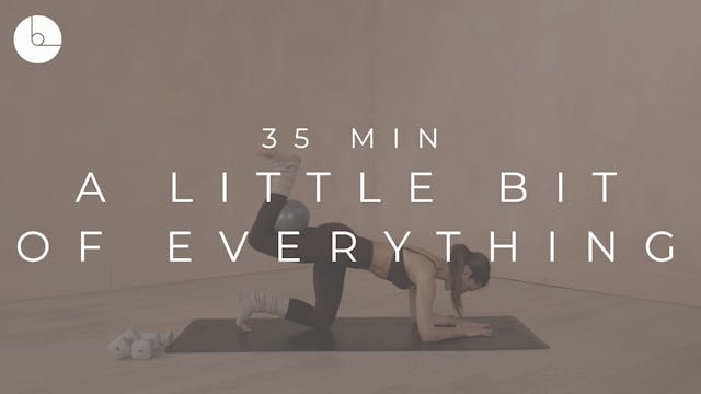 35 MIN : A LITTLE BIT OF EVERYTHING