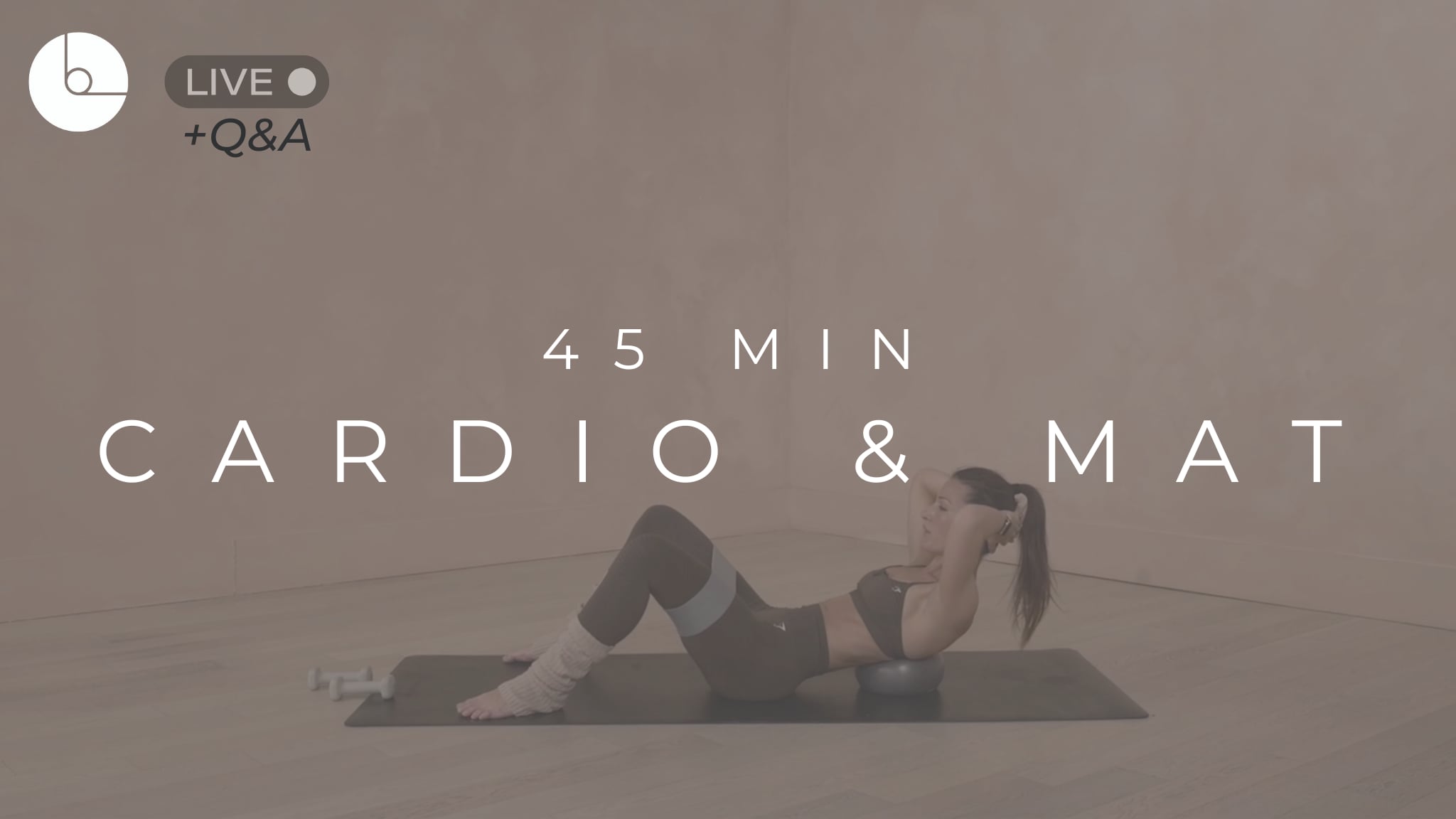 45 MIN : CARDIO & MAT