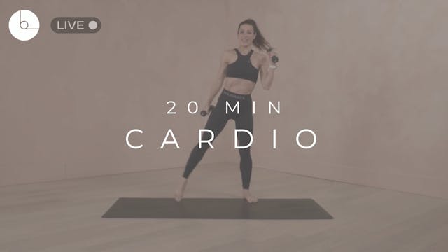 20 MIN : CARDIO