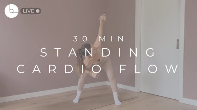 30 MIN : STANDING CARDIO FLOW