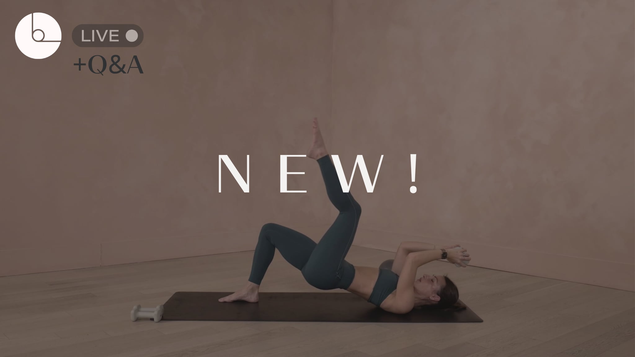 NEW LIVE REPLAY! 45 MIN : STRENGTH & LENGTH