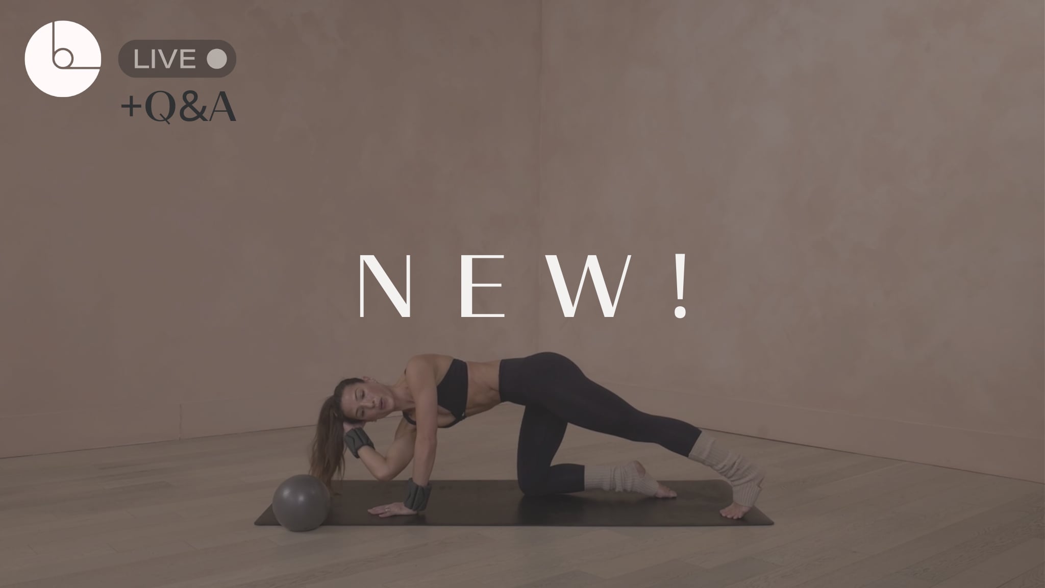 NEW LIVE REPLAY! 45 MIN : BODY & LIGHT WEIGHT