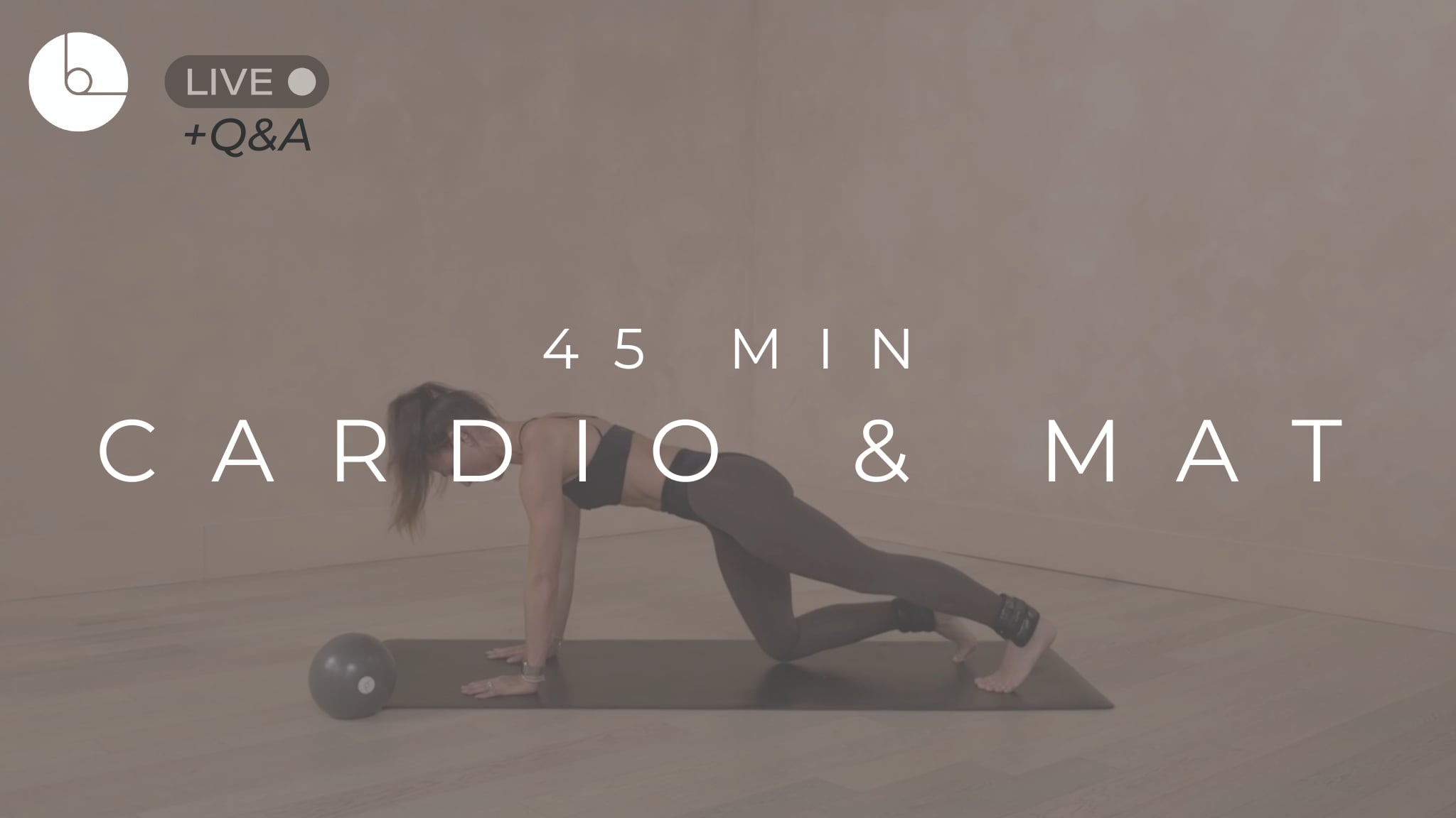 45 MIN : CARDIO & MAT