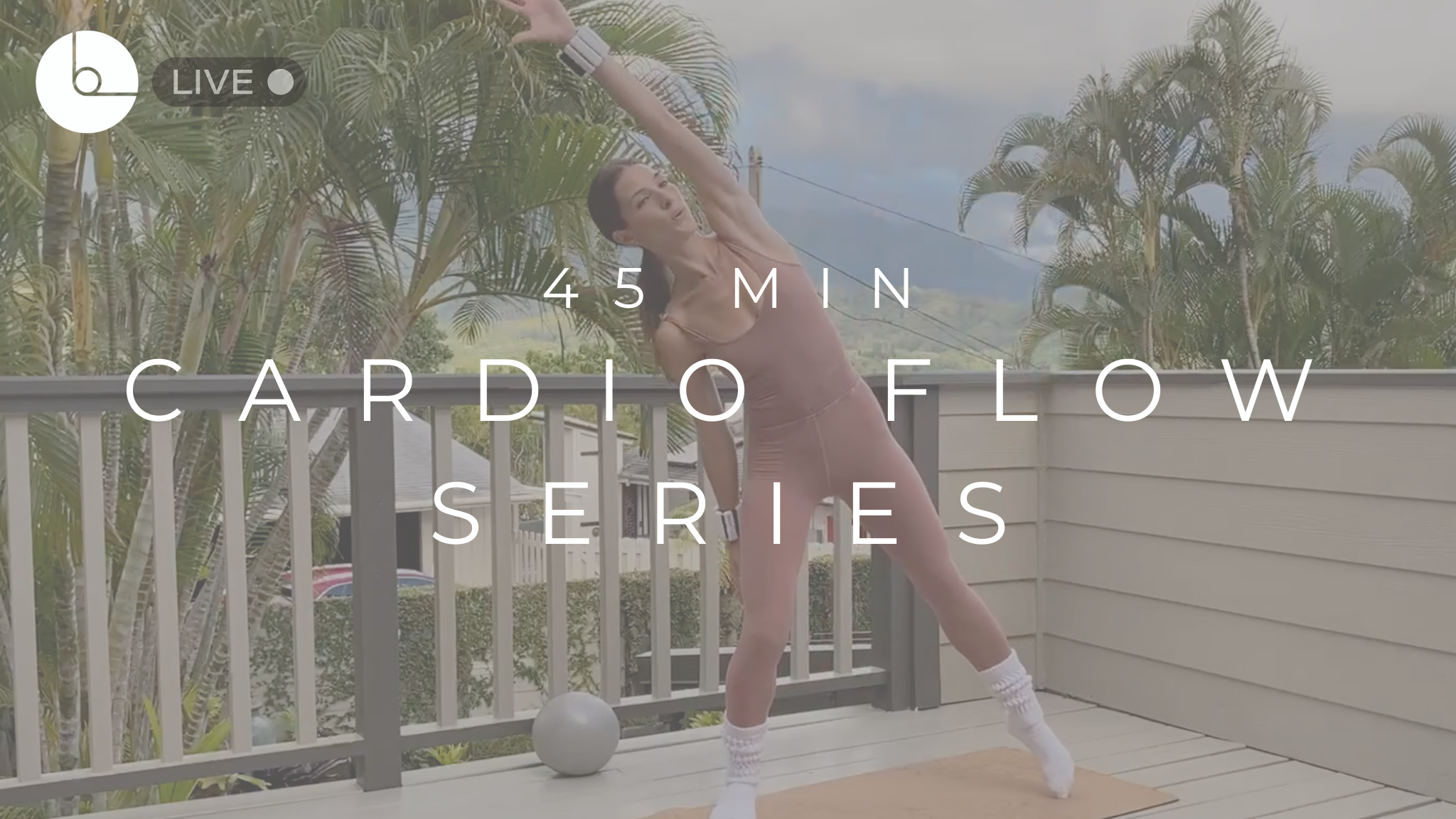 45 MIN : CARDIO FLOW SERIES