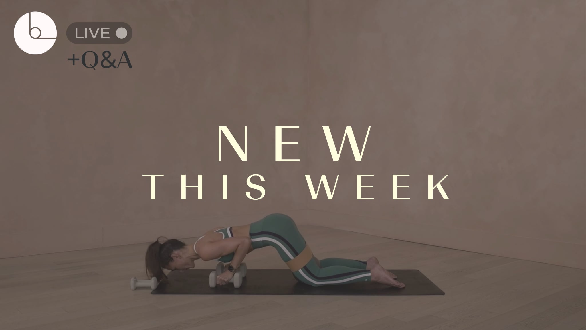 NEW LIVE REPLAY! 45 MIN: BANDS & WEIGHTS