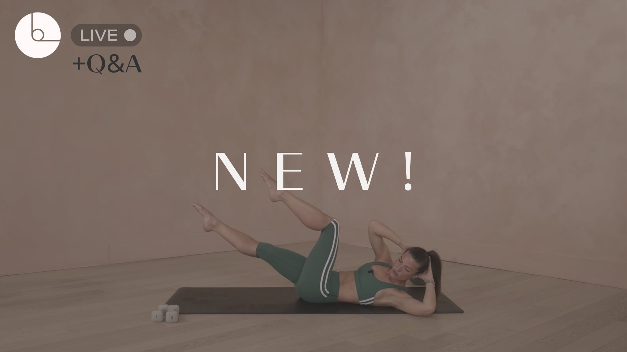 NEW LIVE REPLAY! 45 MIN : PILATES FUNDAMENTALS & STRENGTH