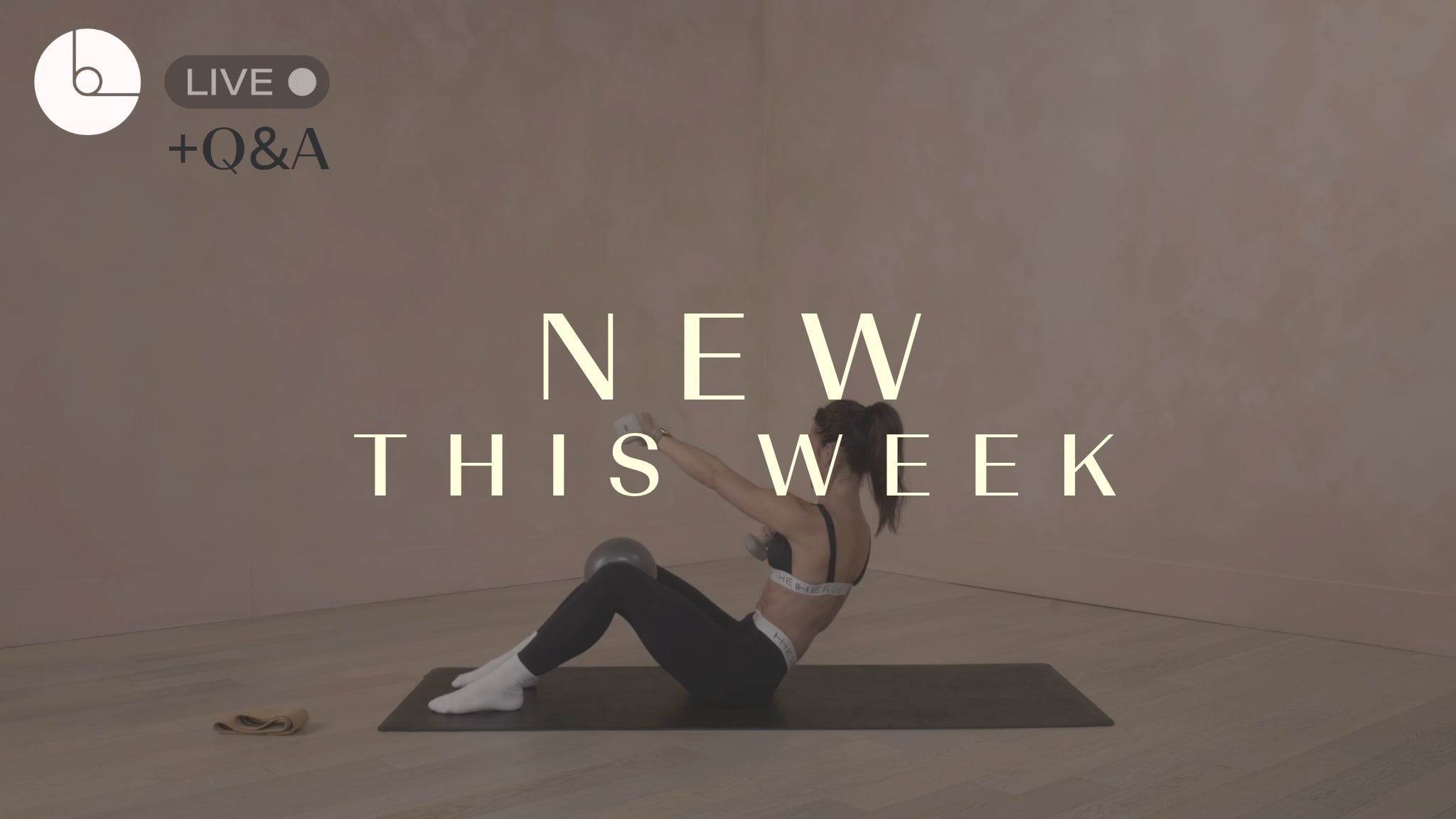 New live replay! 45 min: Full Body Strength