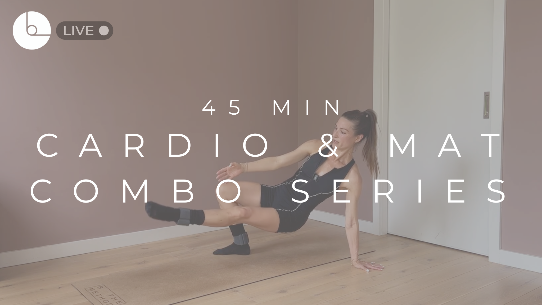45 MIN : CARDIO & MAT COMBO SERIES #5