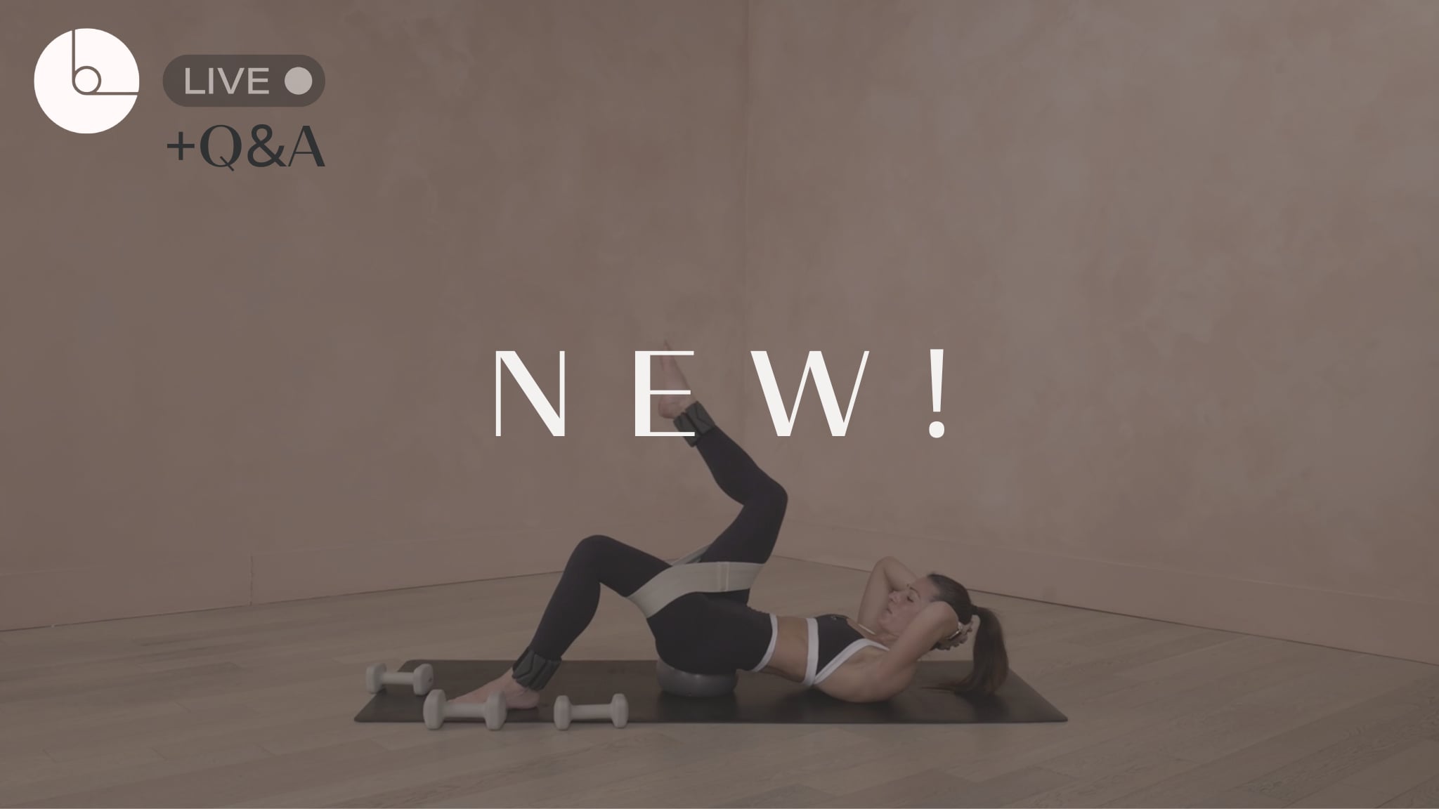 NEW LIVE REPLAY! 45 MIN : FULL-BODY STRENGTH