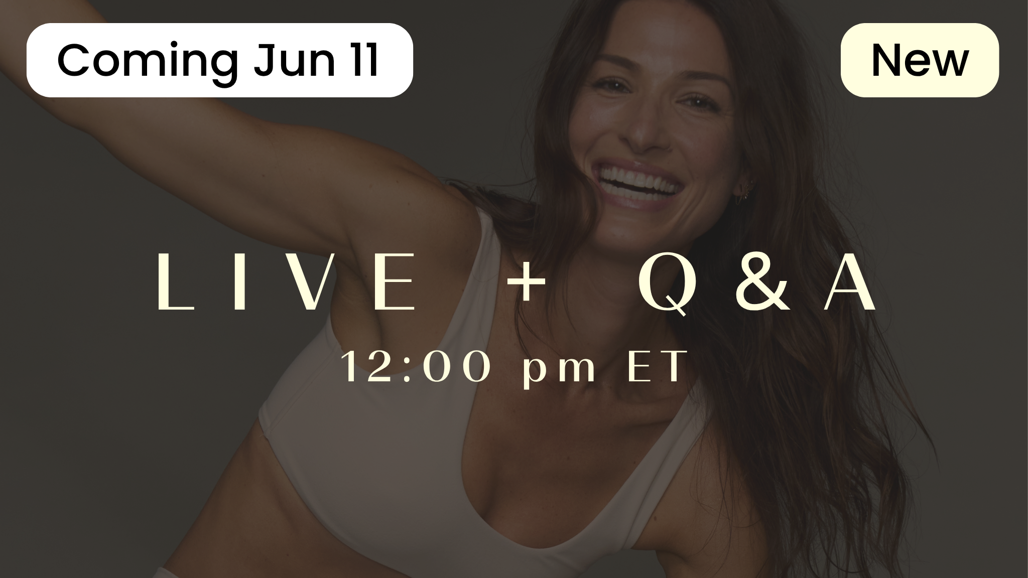 NEW LIVE ON 6/11! 30 MIN: CARDIO & LYMPHATIC DRAINAGE
