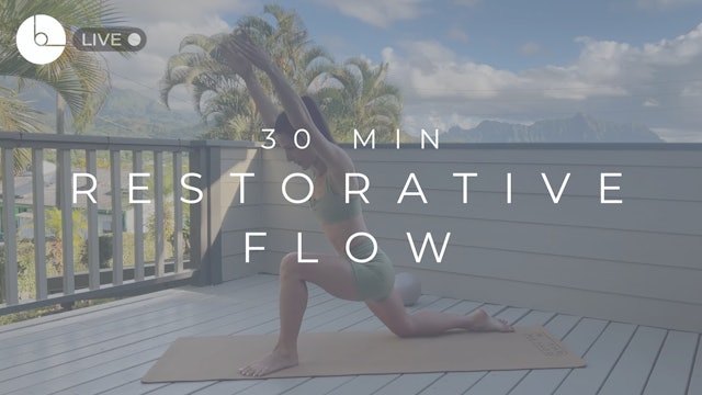 30 MIN : RESTORATIVE FLOW