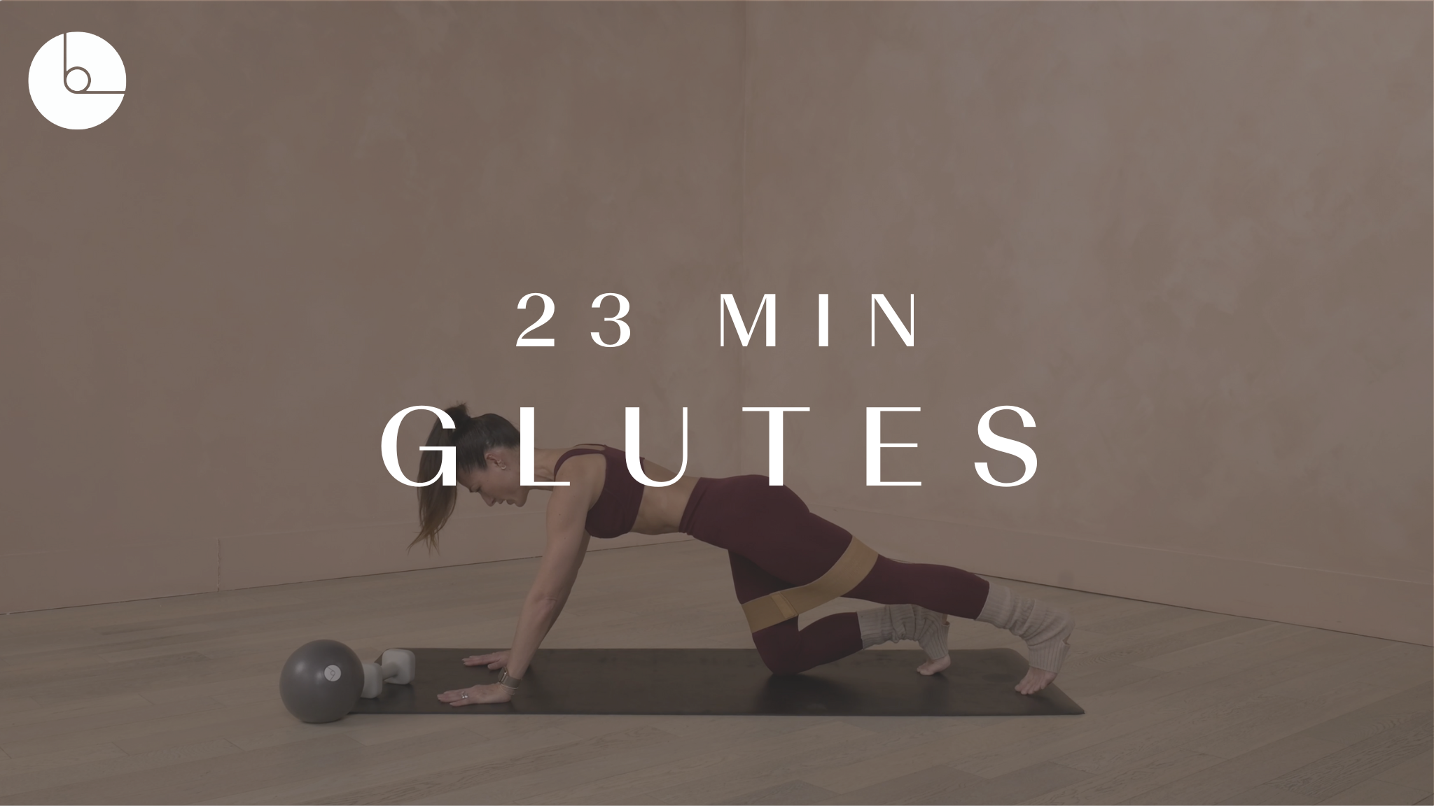 23 MIN : GLUTES
