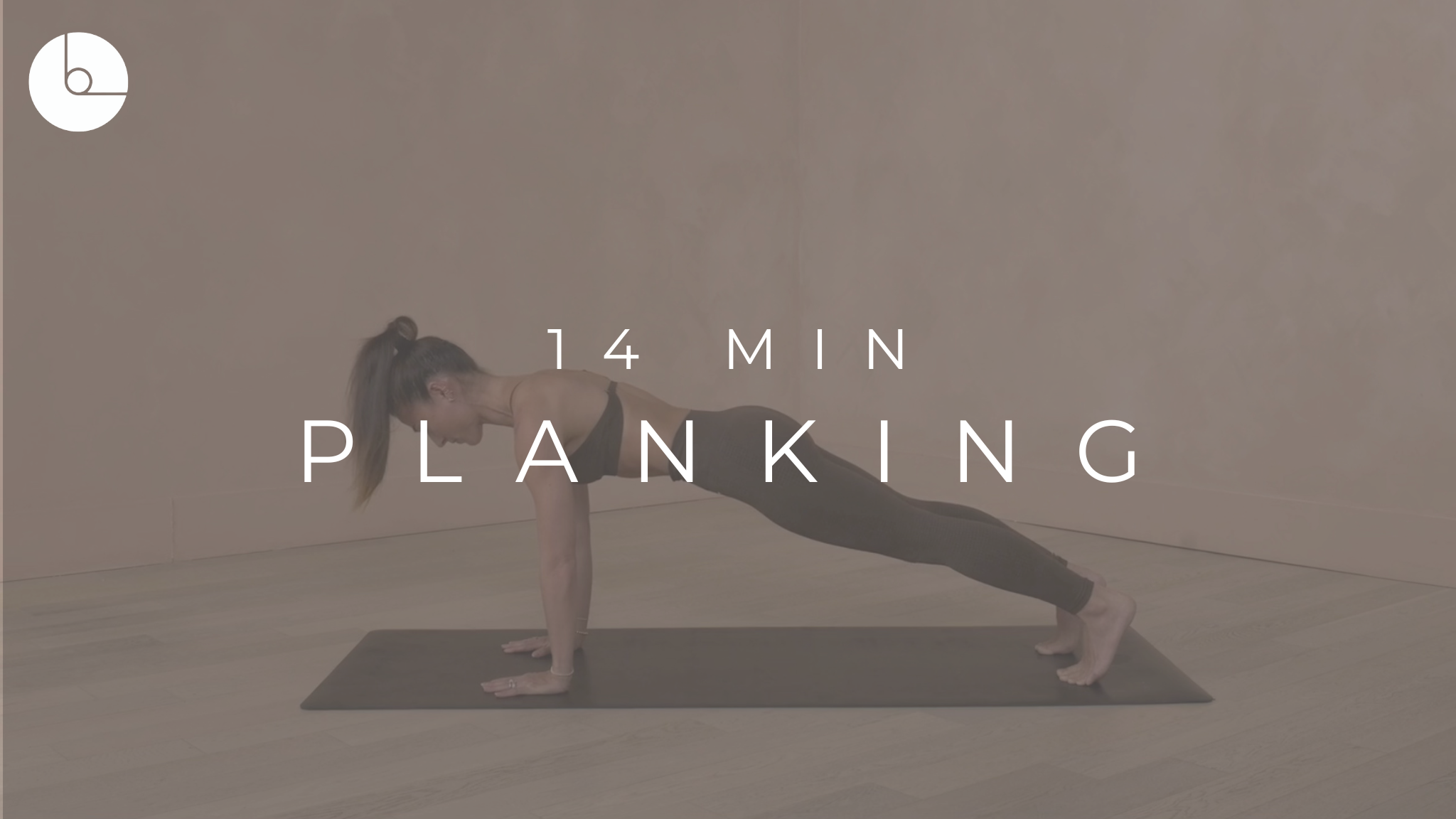 14 MIN : PLANKING