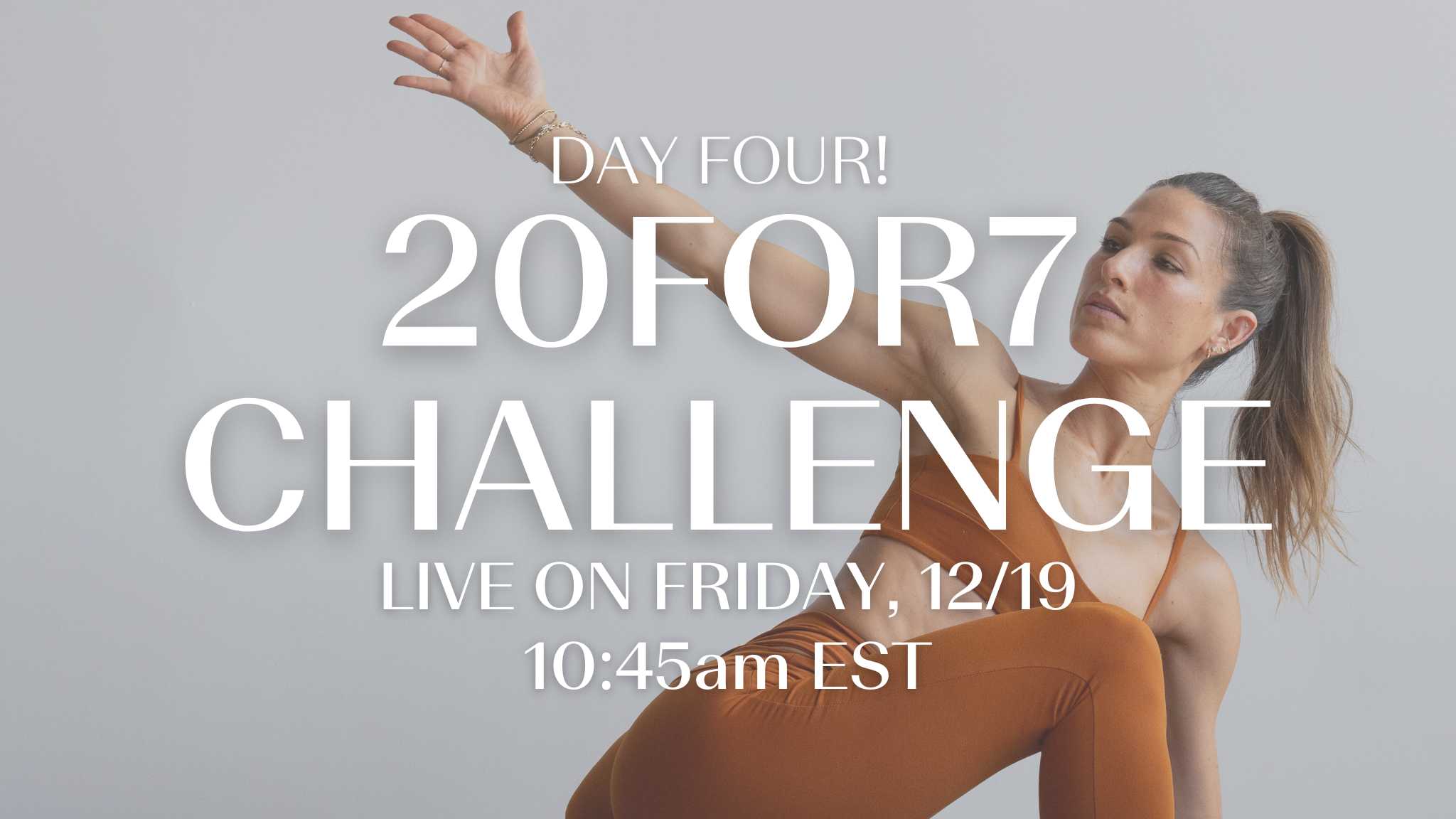 NEW LIVE ON 12/19! 20 MIN : CARDIO