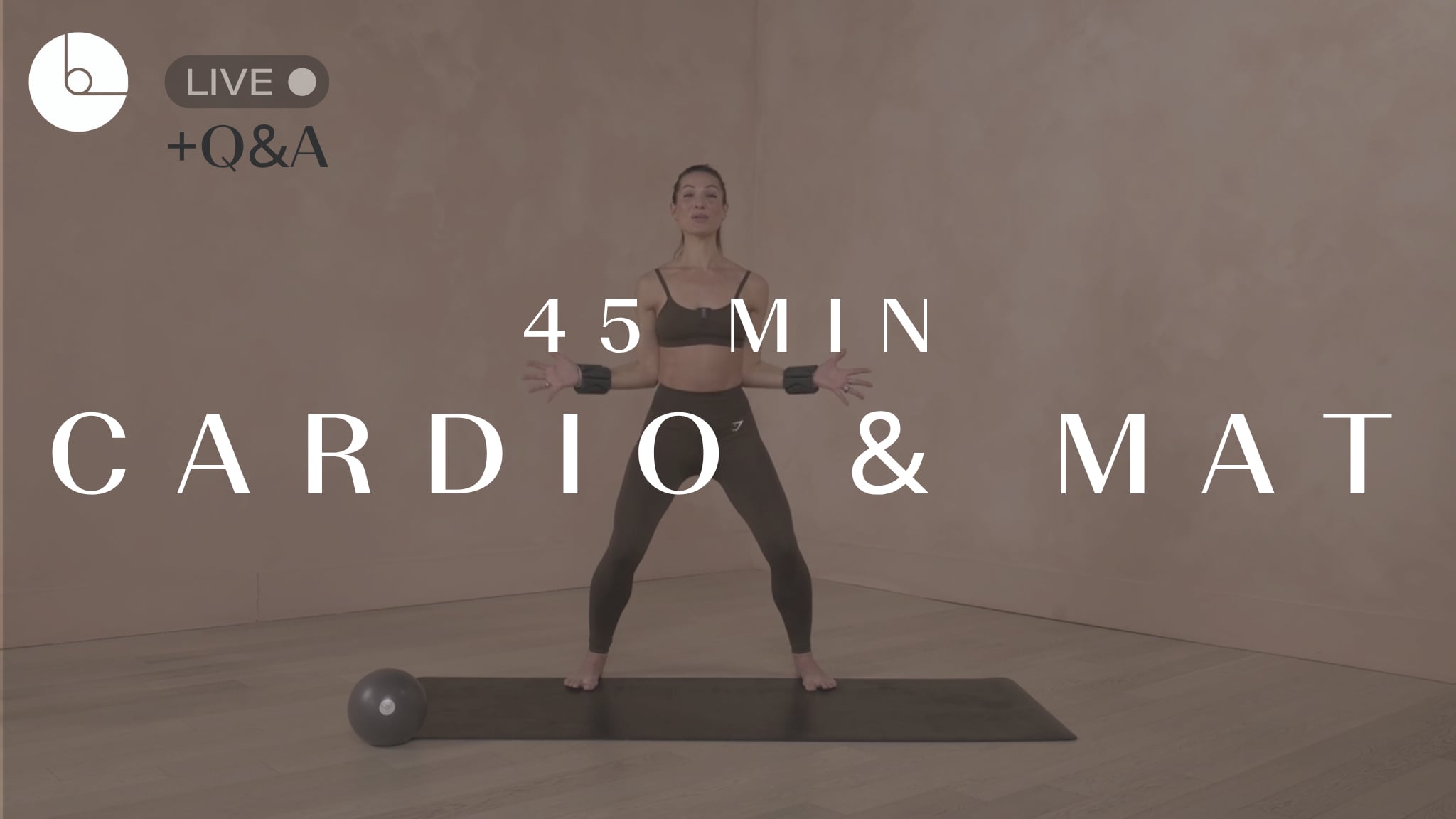 45 MIN : CARDIO & MAT