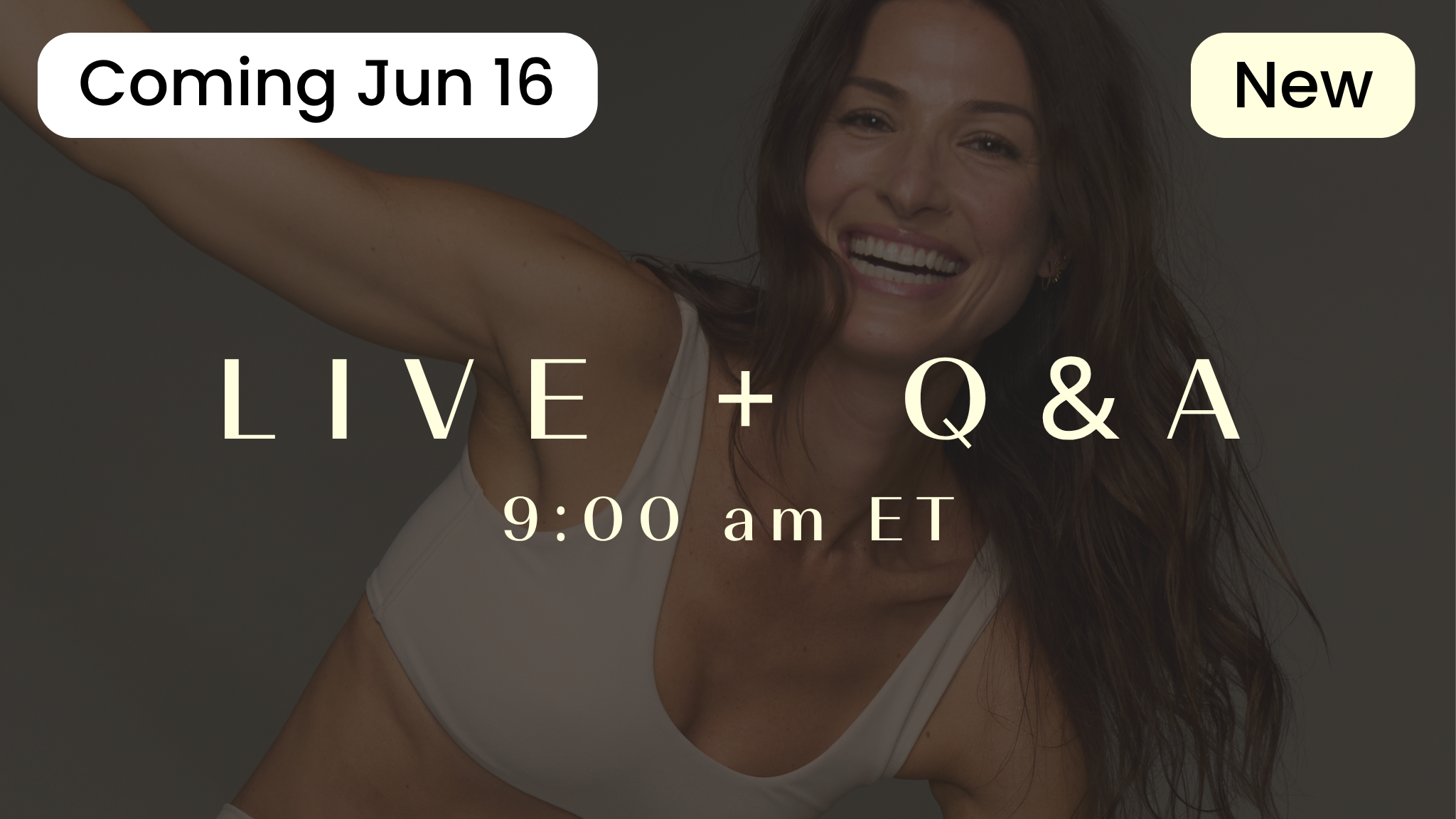 NEW LIVE ON 6/16! 30 MIN: GLUTES