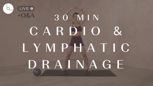 NEW LIVE REPLAY! 30 MIN: CARDIO & LYM...