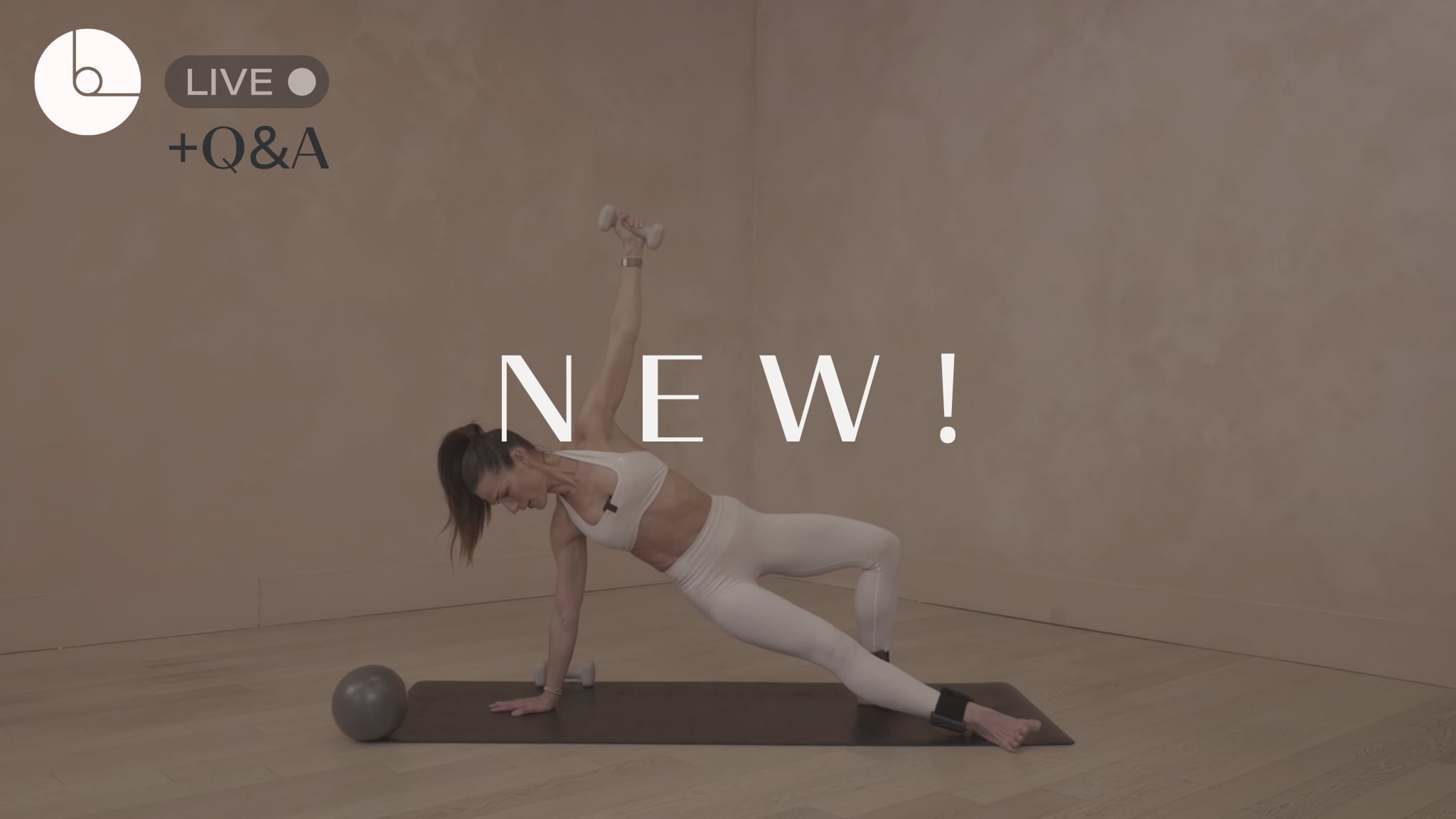 NEW LIVE REPLAY! 30 MIN : WEIGHTED FULL-BODY