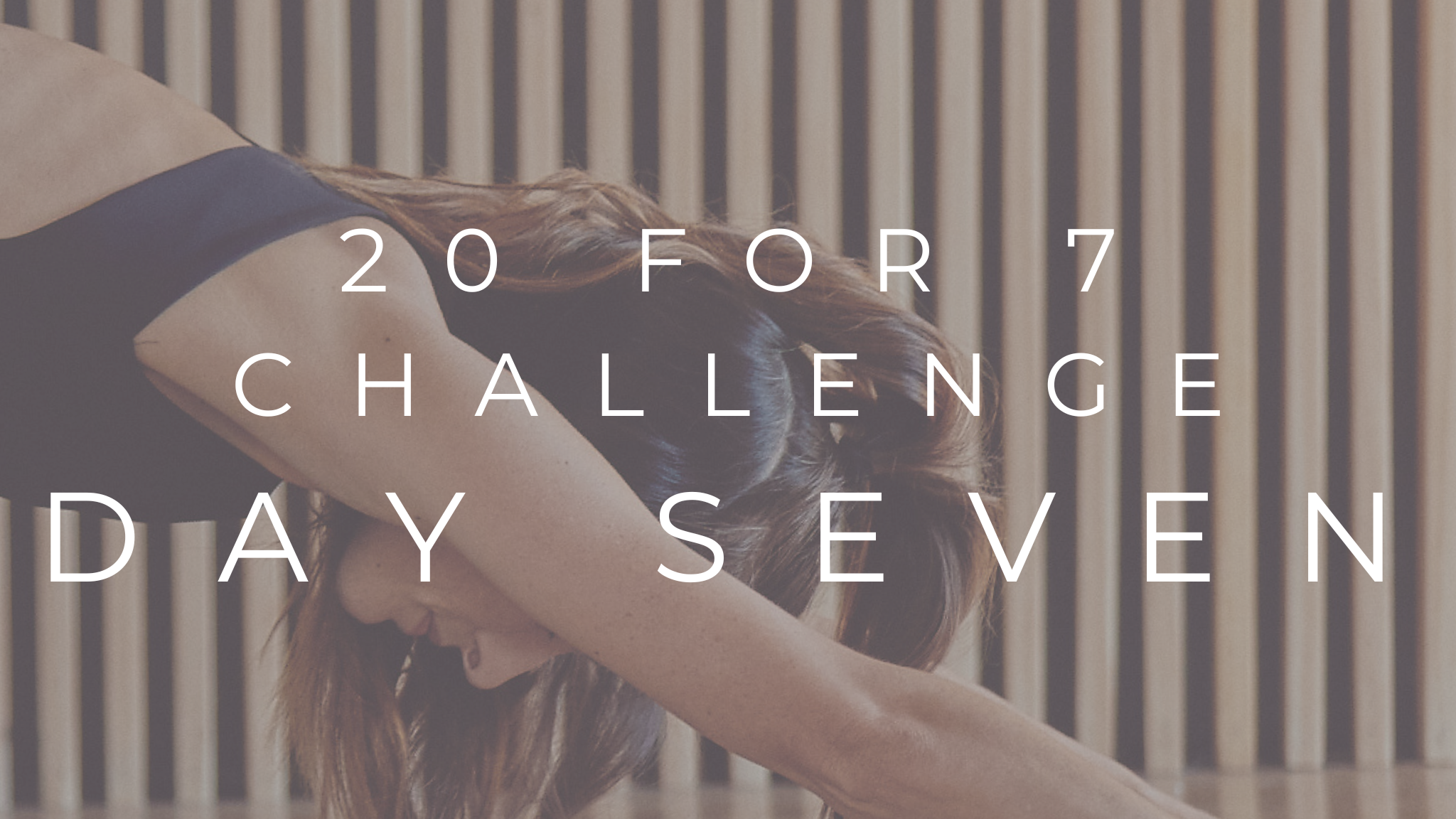 NEW! DAY SEVEN: 20 MIN GUT RESET SERIES