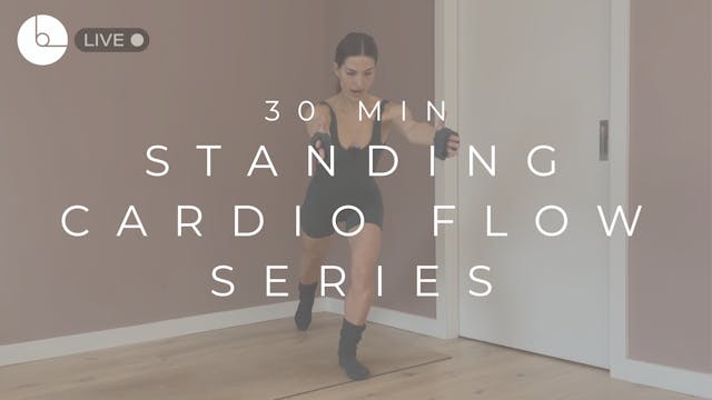 30 MIN : STANDING CARDIO FLOW SERIES