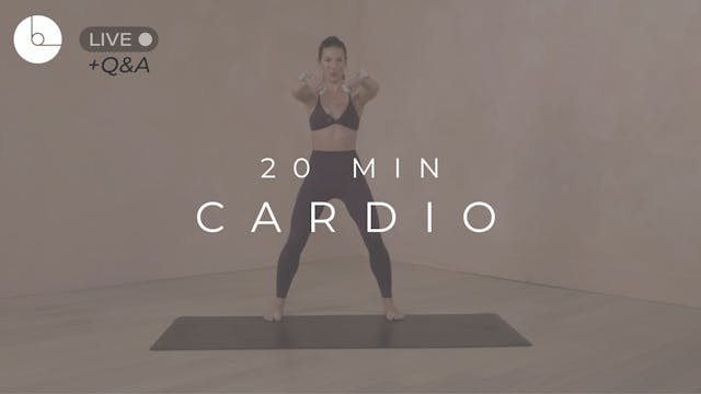 20 MIN : CARDIO