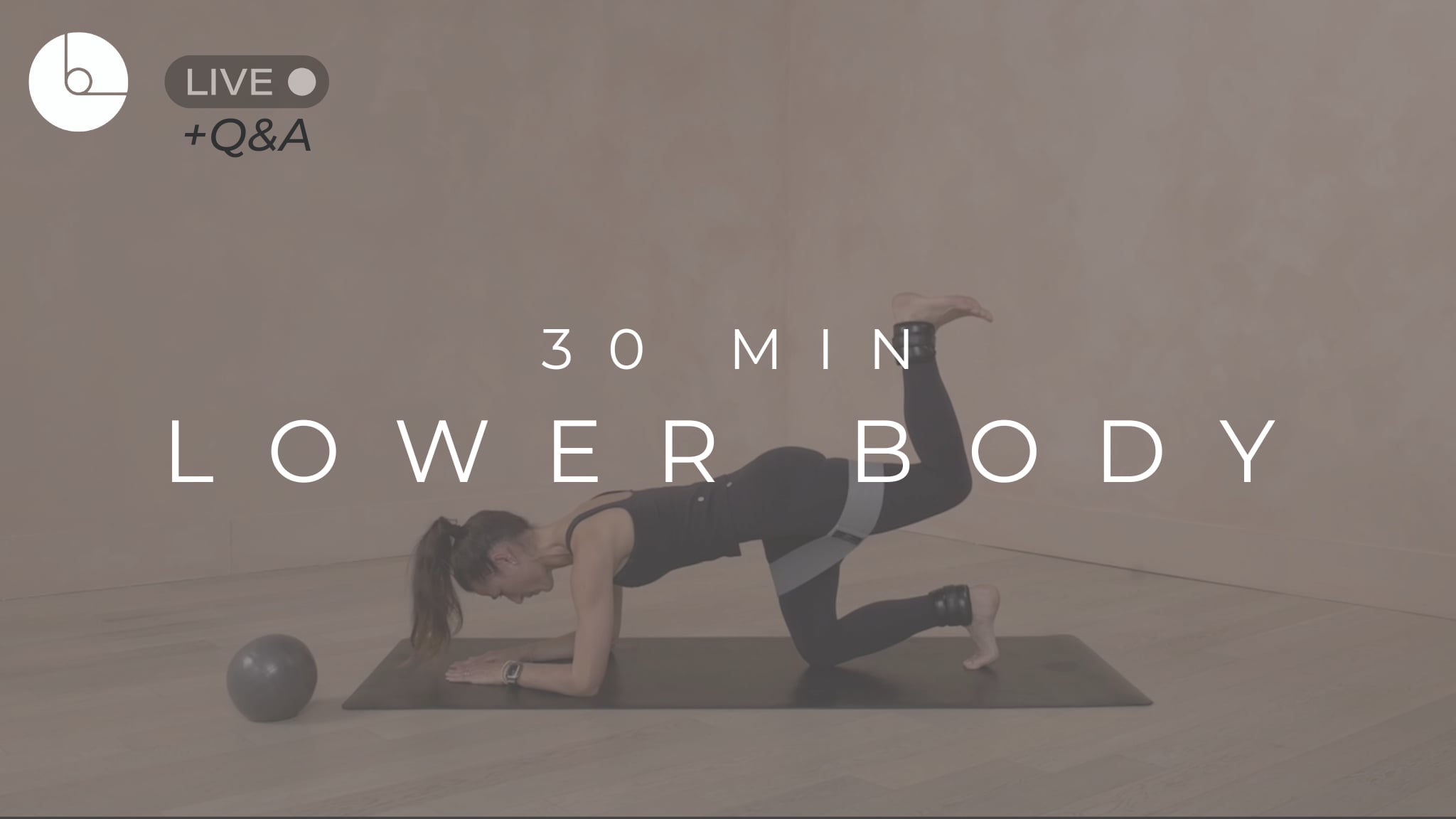 30 MIN : LOWER BODY
