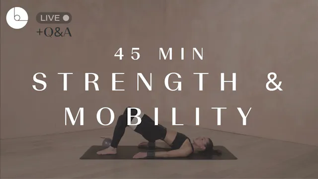 45 MIN: BODY & LIGHTWEIGHT STRENGTH &...