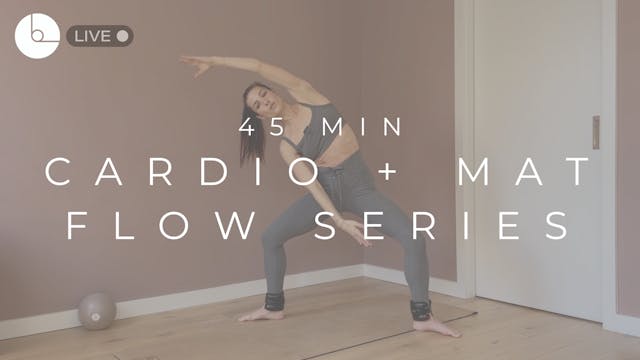 45 MIN : CARDIO & MAT COMBO SERIES #6