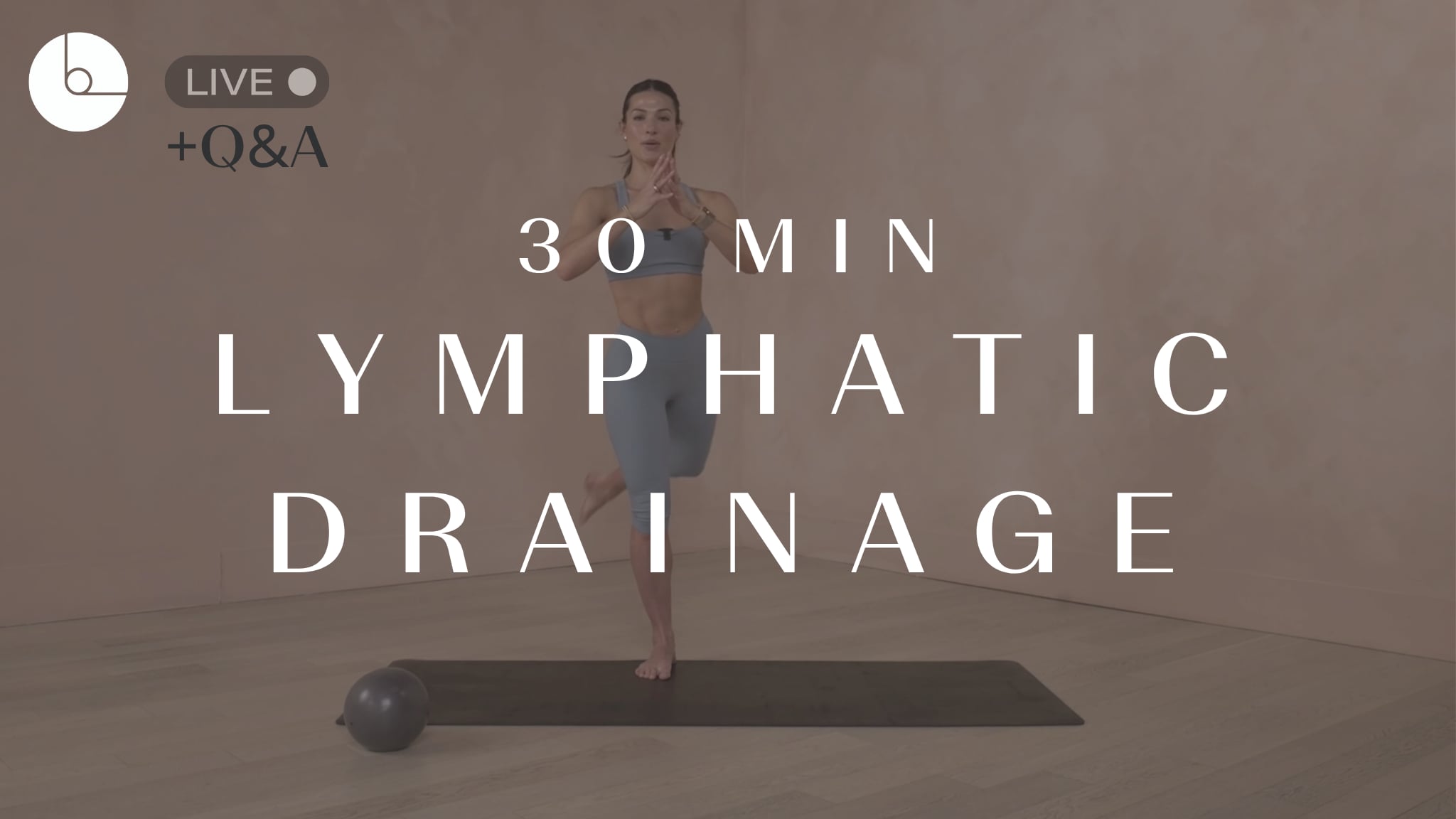 30 MIN: LYMPHATIC DRAINAGE