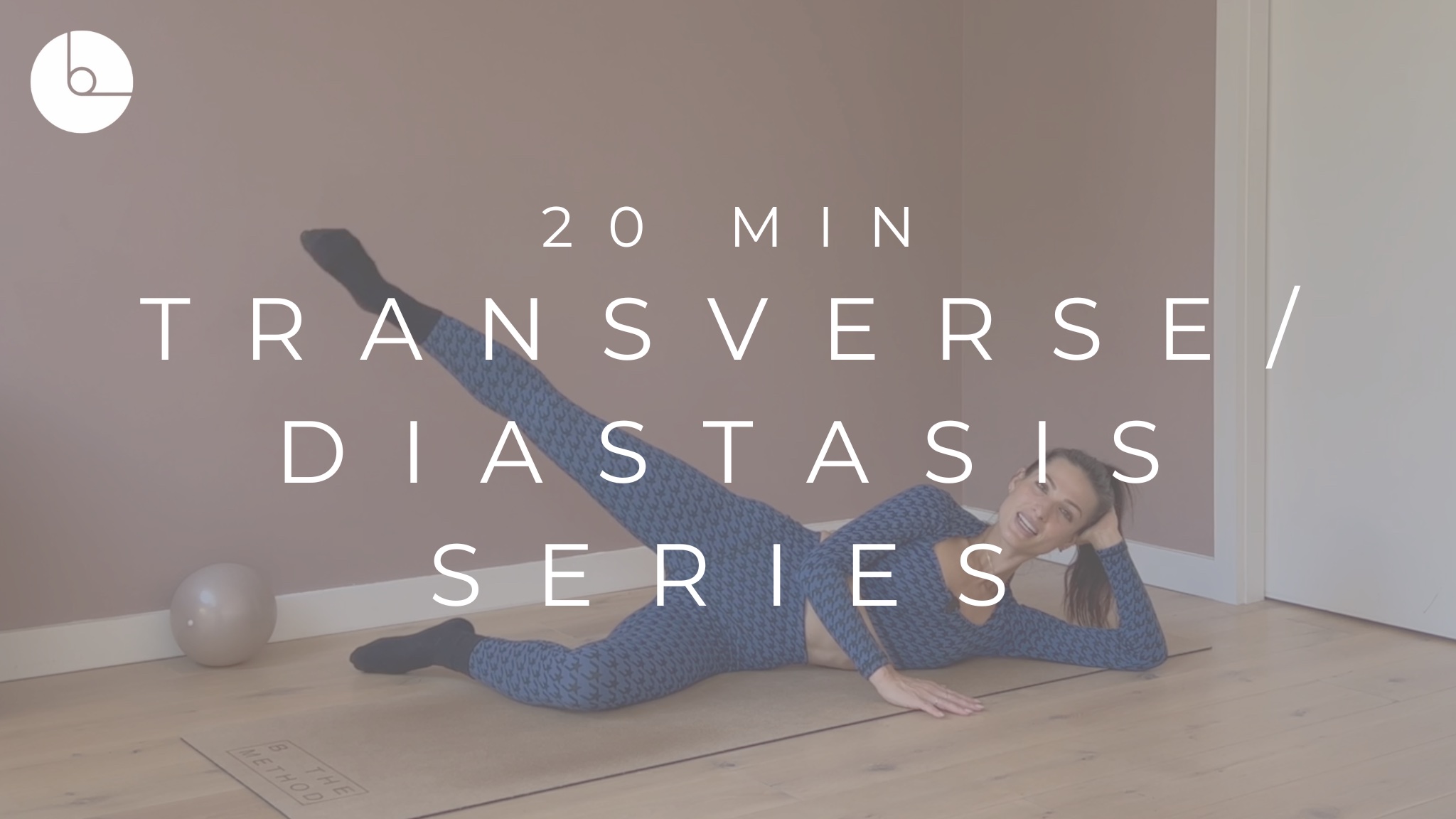 20 MIN : TRANSVERSE/DIASTASIS FOCUSED SERIES