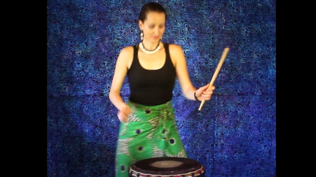 Drumming Practice Video with Lisa Beck