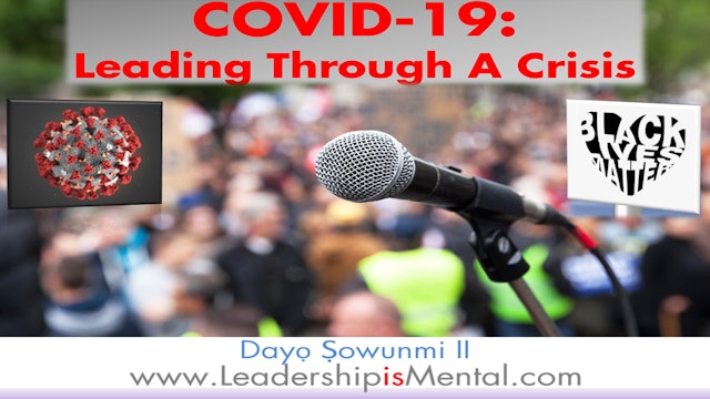 Covid-19 - Leading Through A Crisis - Trailer