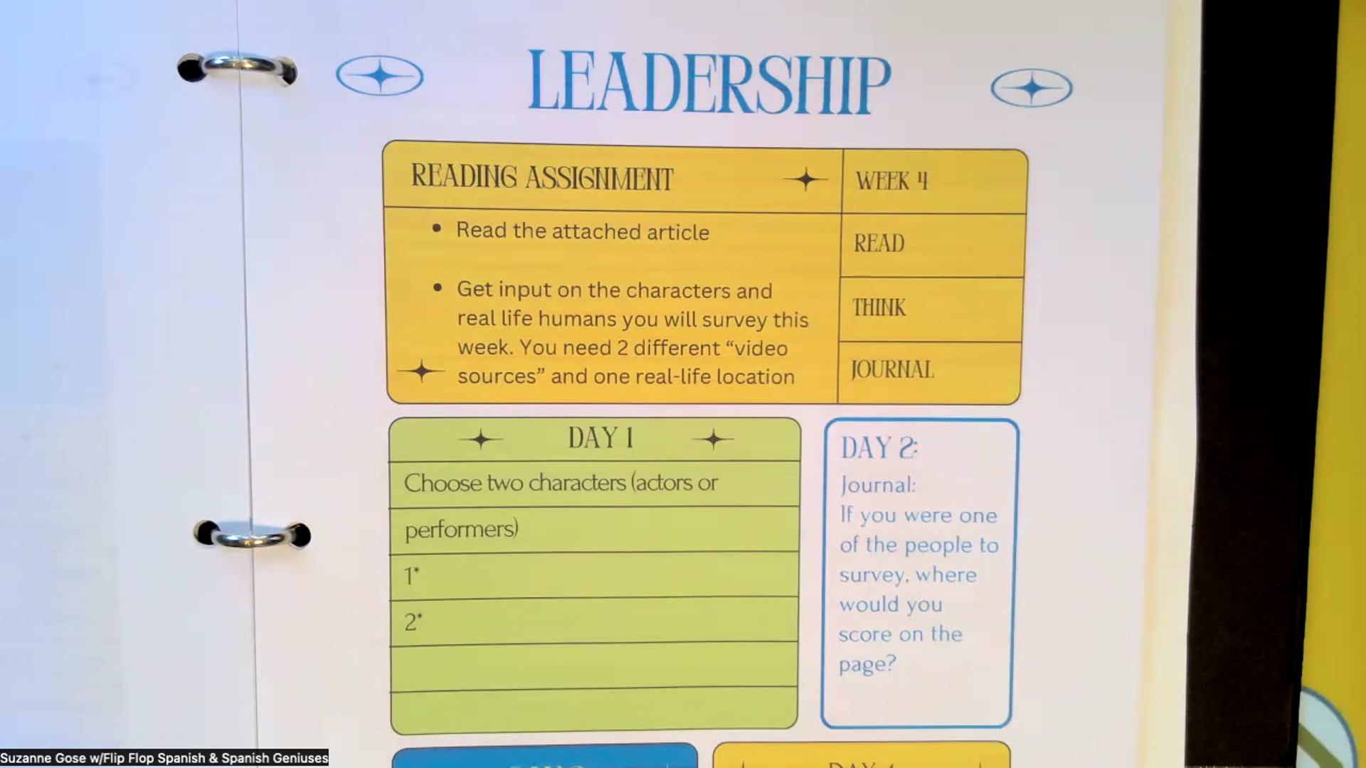 Leadership Week 4 Assignment