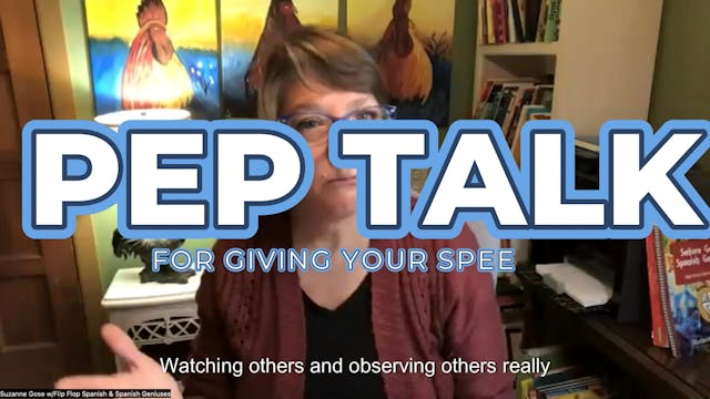 Presentation Pep Talk