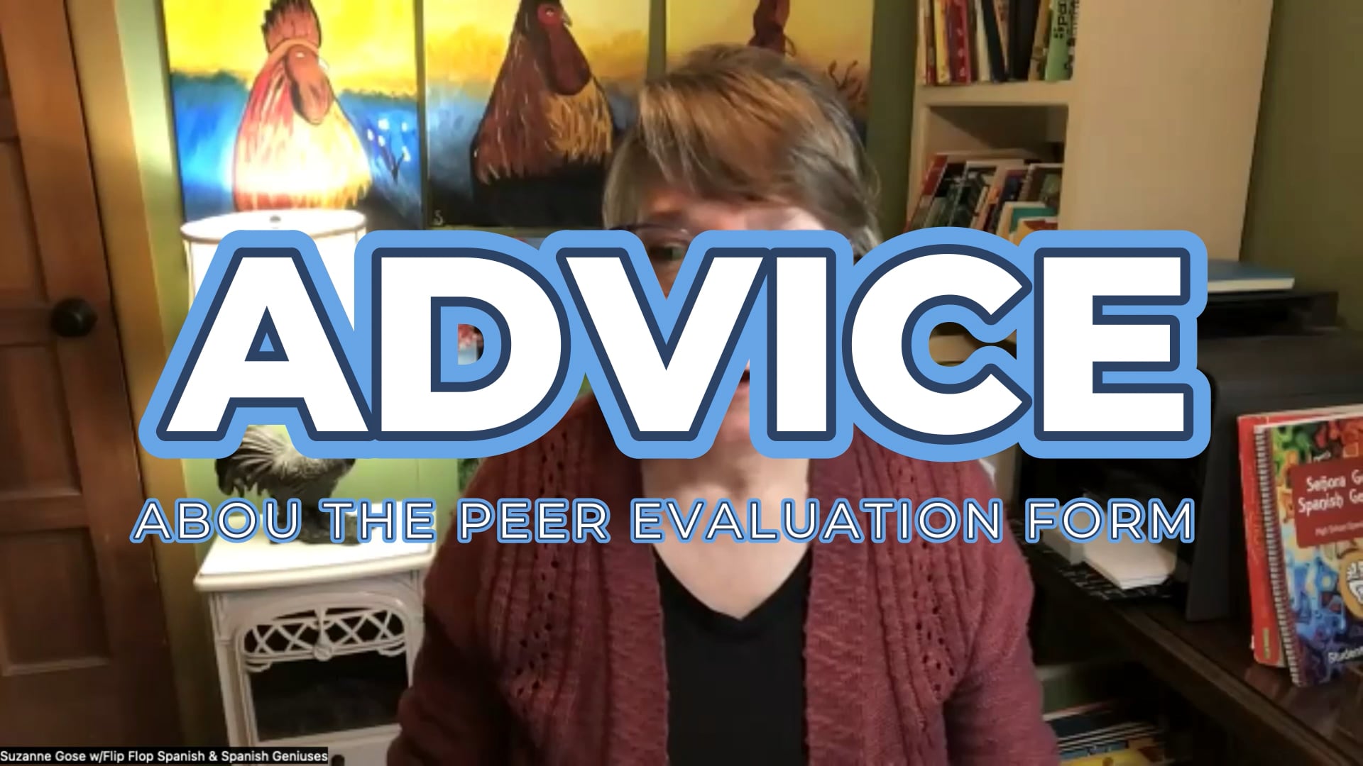 WEEK 4 ADVICE *About (Typo!) Peer Forms and Long Silences