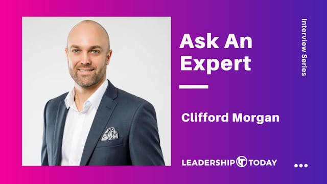 Ask an Expert - Clifford Morgan