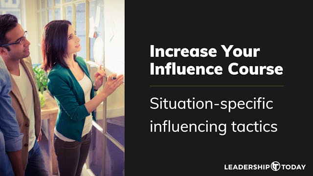 15 Situation-Specific Influencing Tac...