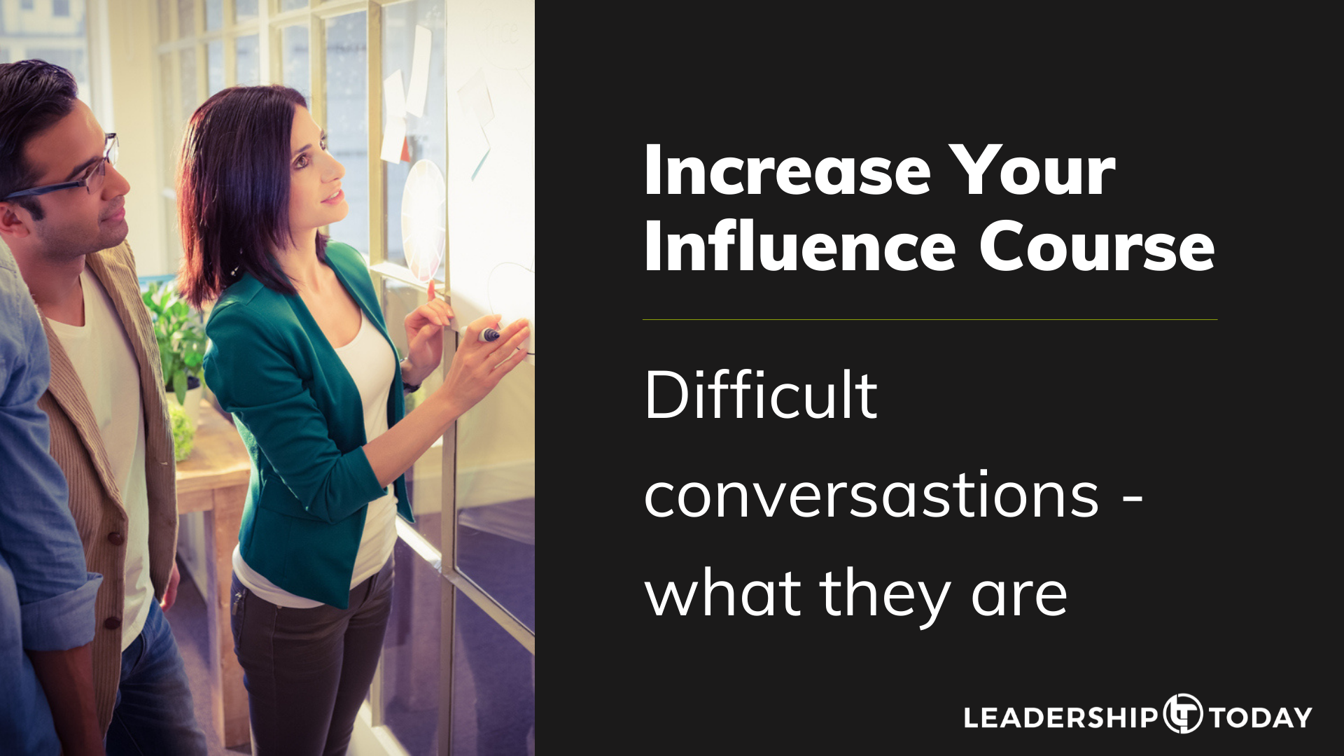 20 Difficult Conversations - What They Are