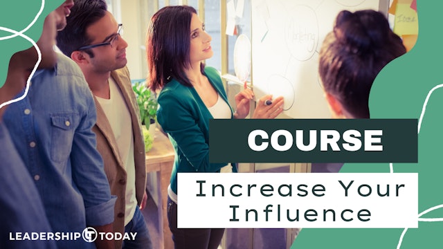 PDF A4 Size: Increase Your Influence Course Workbook